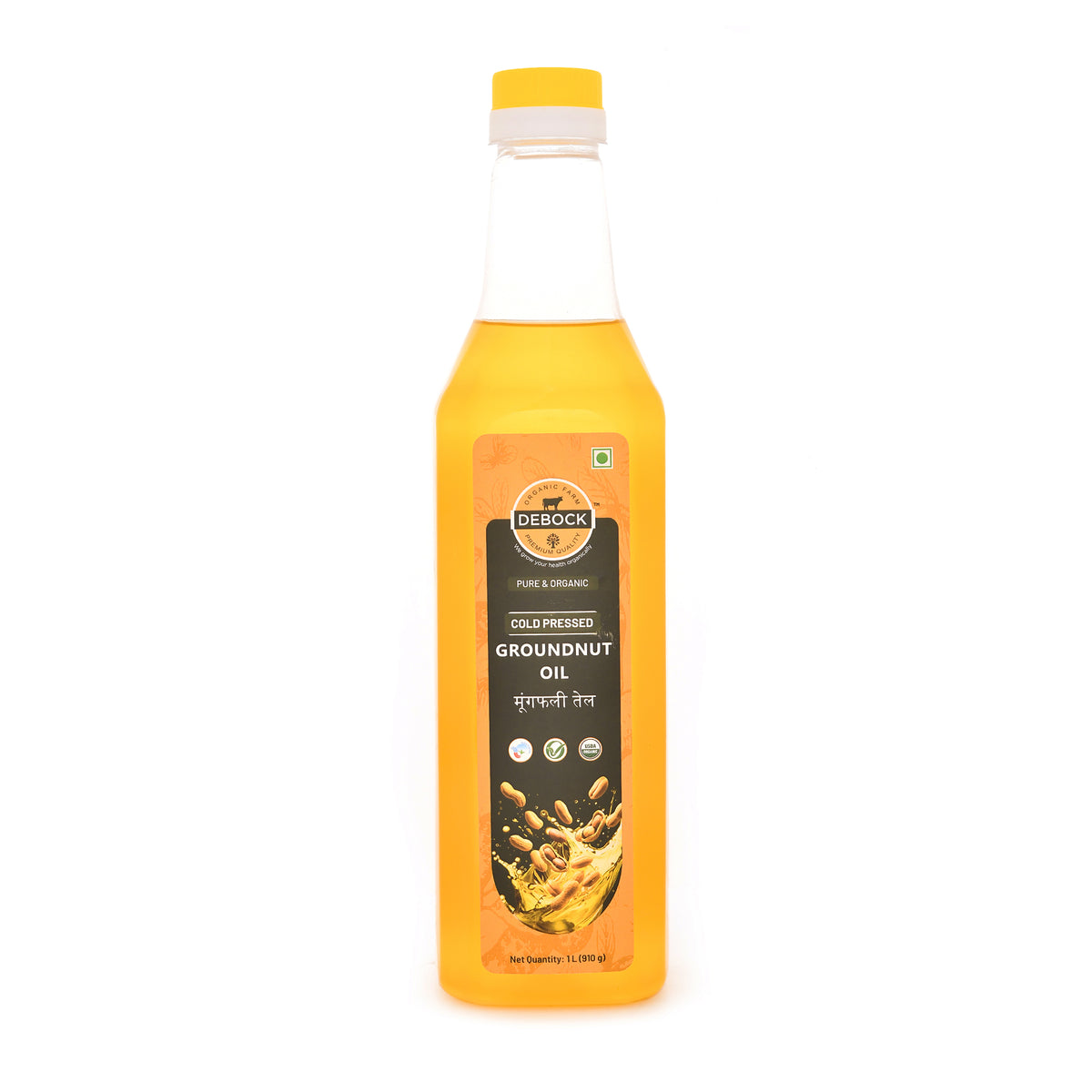Organic Cold Pressed Groundnut Oil