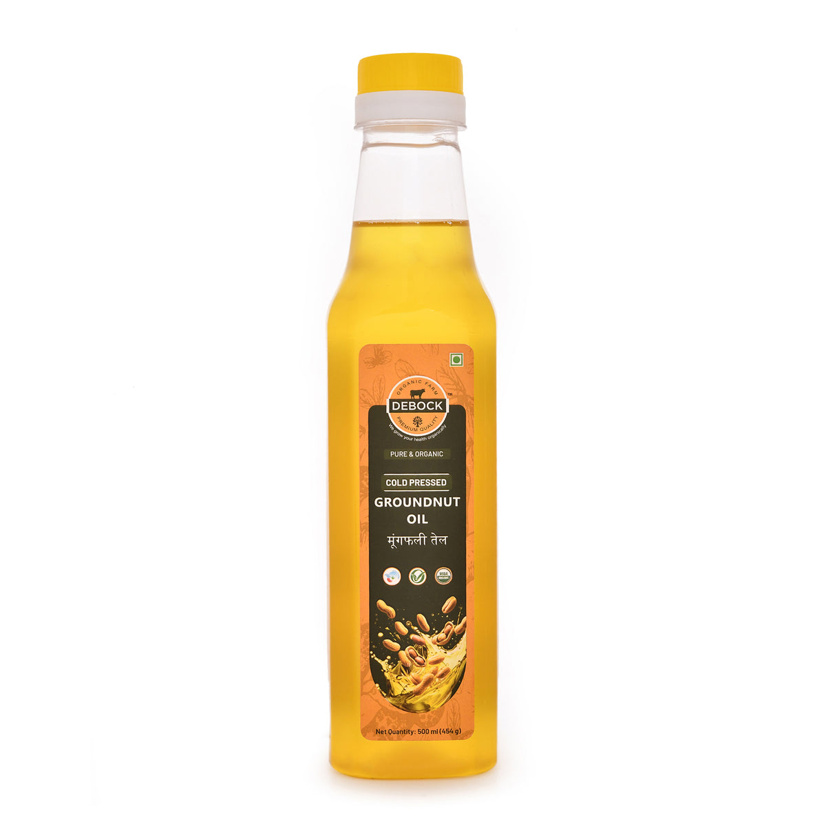 Organic Cold Pressed Groundnut Oil