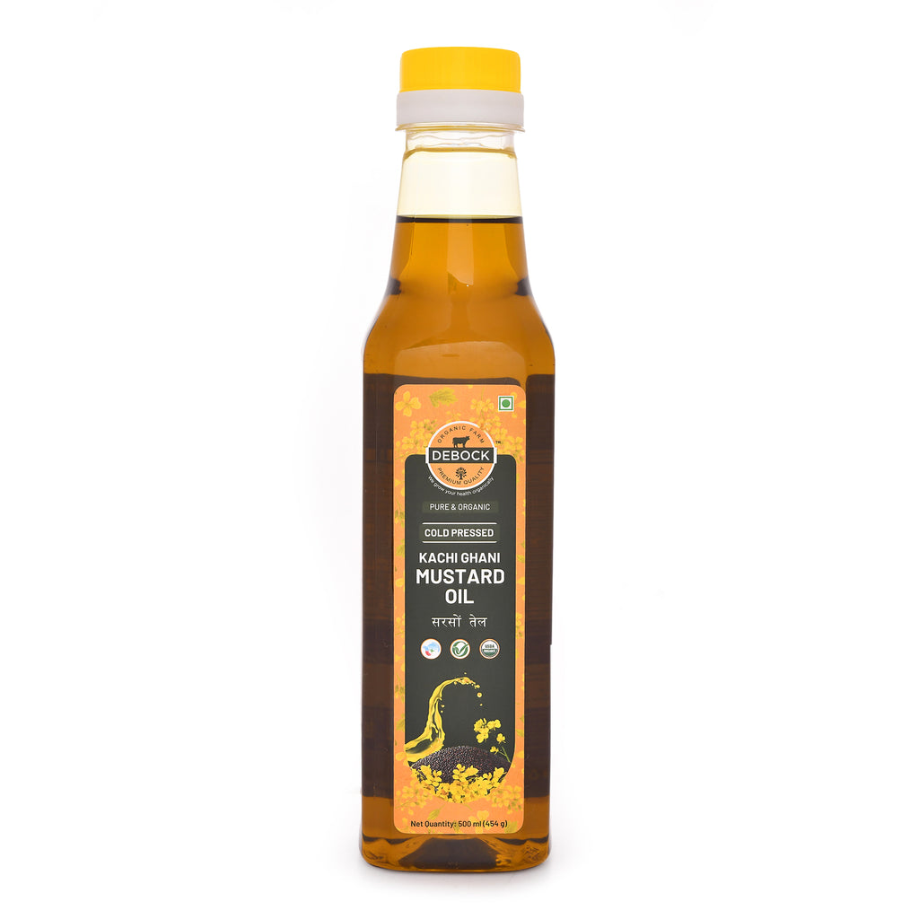 Organic Cold Pressed Kachhi Ghani Mustard Oil